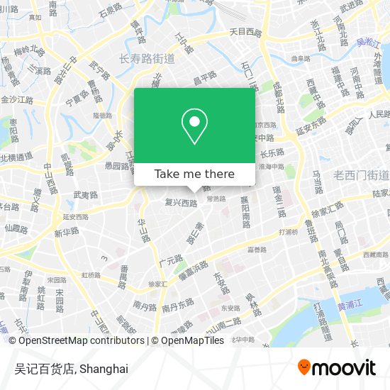 吴记百货店 map