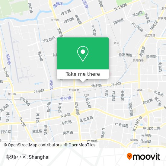 彭顺小区 map