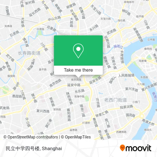 民立中学四号楼 map