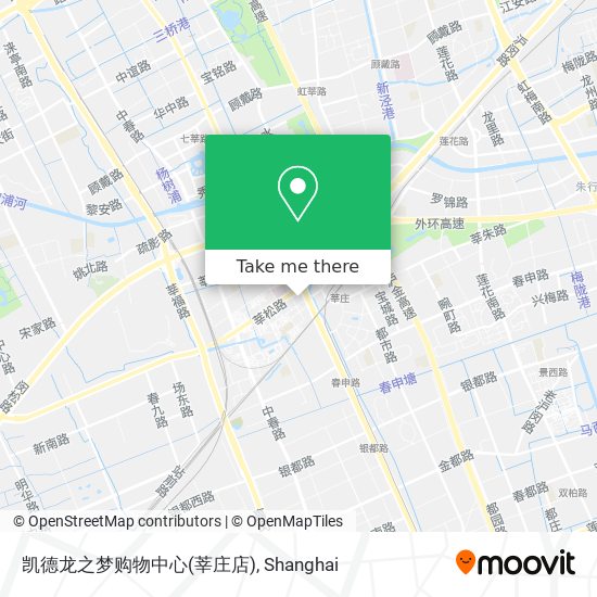凯德龙之梦购物中心(莘庄店) map