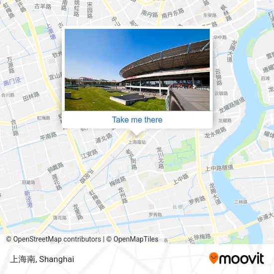 上海南 map