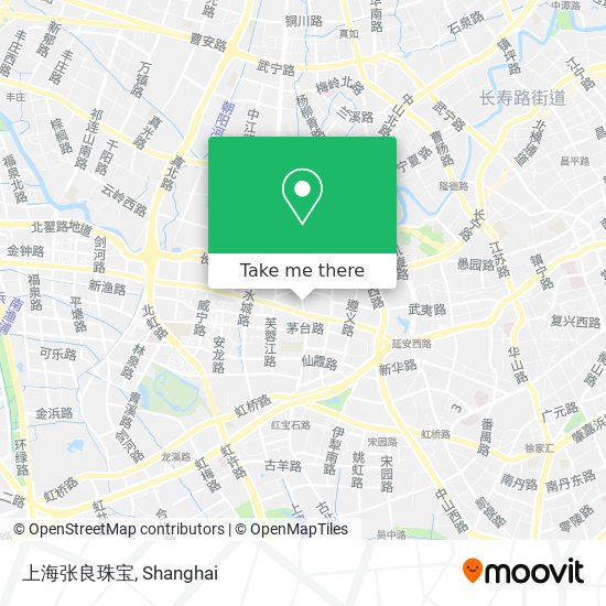 上海张良珠宝 map