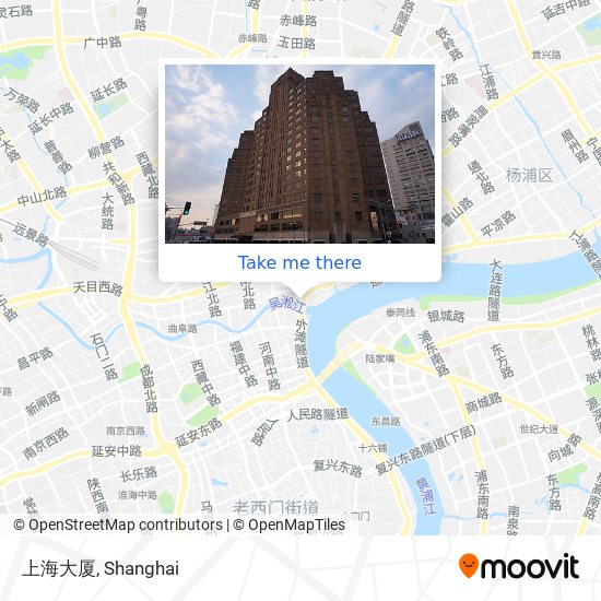 上海大厦 map