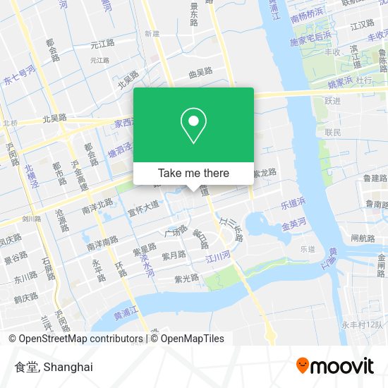 食堂 map