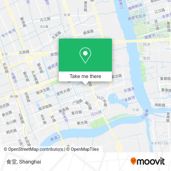 食堂 map