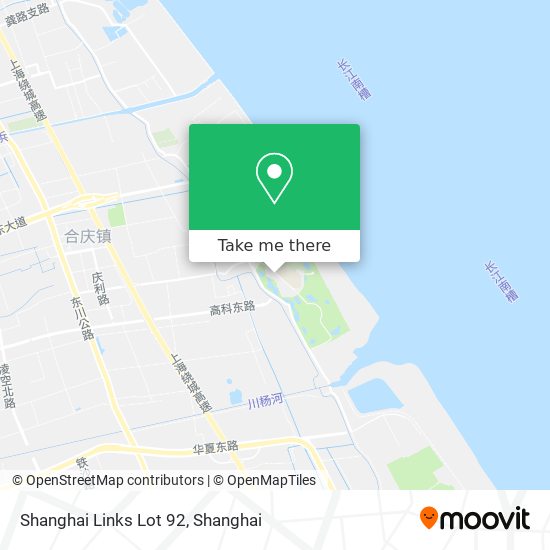 Shanghai Links Lot 92 map