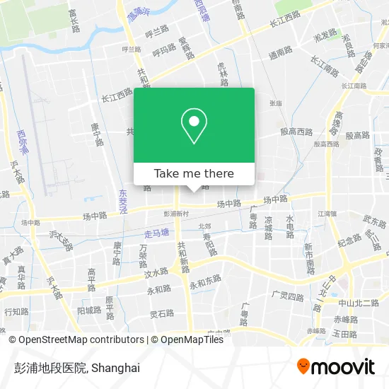 彭浦地段医院 map