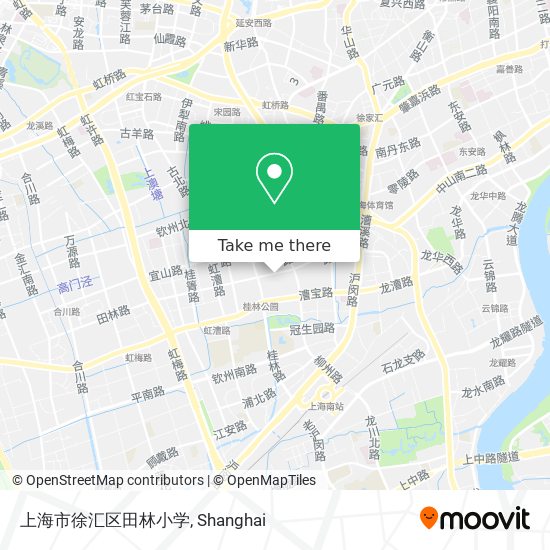 上海市徐汇区田林小学 map