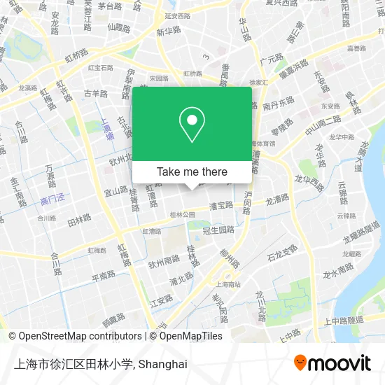 上海市徐汇区田林小学 map