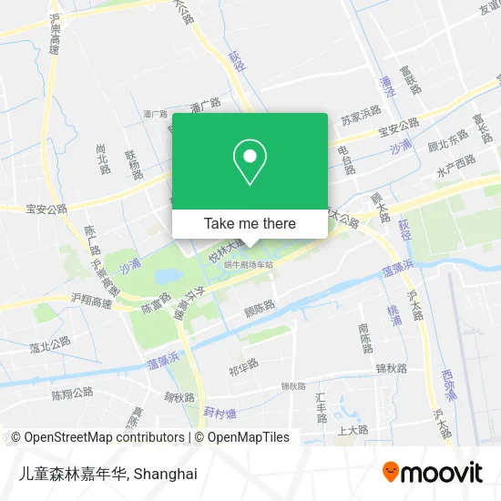 儿童森林嘉年华 map