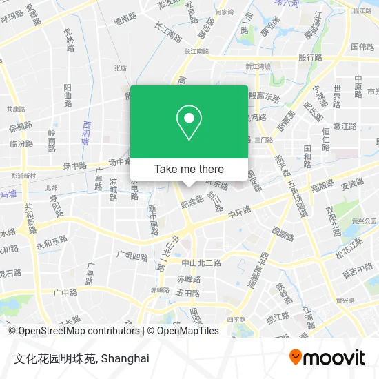 文化花园明珠苑 map