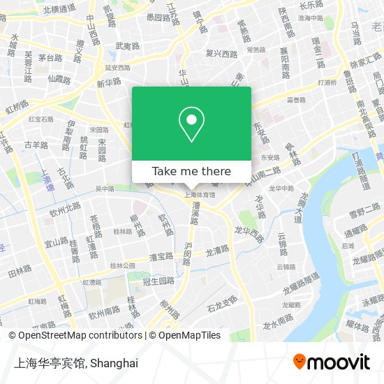 上海华亭宾馆 map