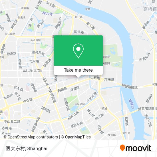 医大东村 map