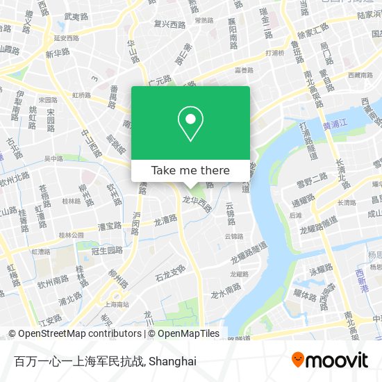 百万一心一上海军民抗战 map