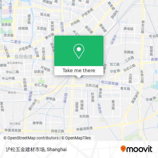 沪松五金建材市场 map