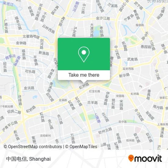 中国电信 map