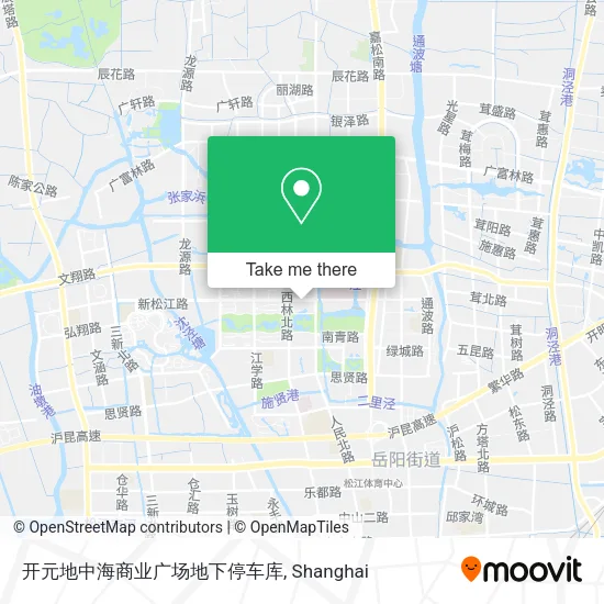 开元地中海商业广场地下停车库 map