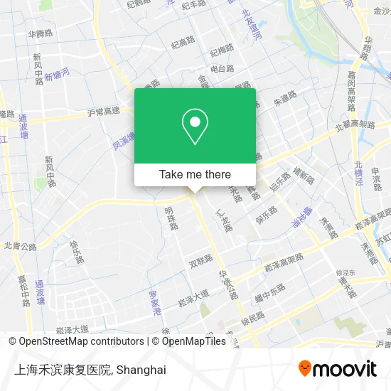 上海禾滨康复医院 map
