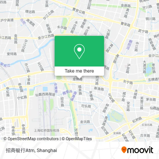 招商银行Atm map