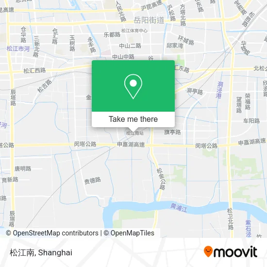 松江南 map