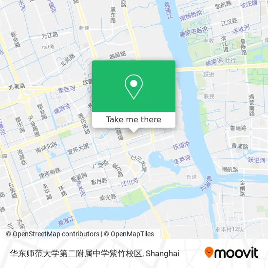 华东师范大学第二附属中学紫竹校区 map