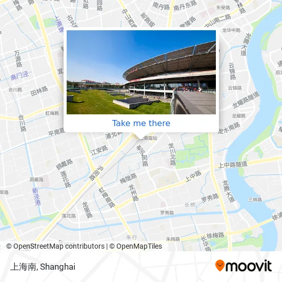 上海南 map