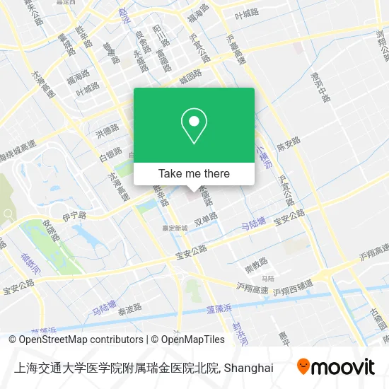 上海交通大学医学院附属瑞金医院北院 map