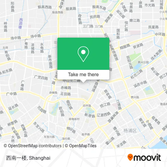 西南一楼 map