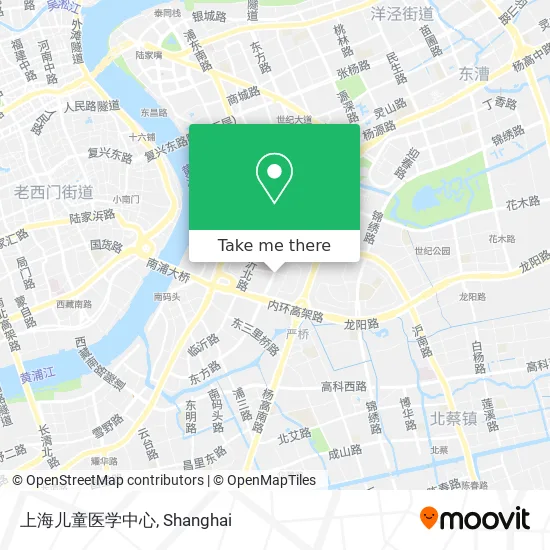 上海儿童医学中心 map