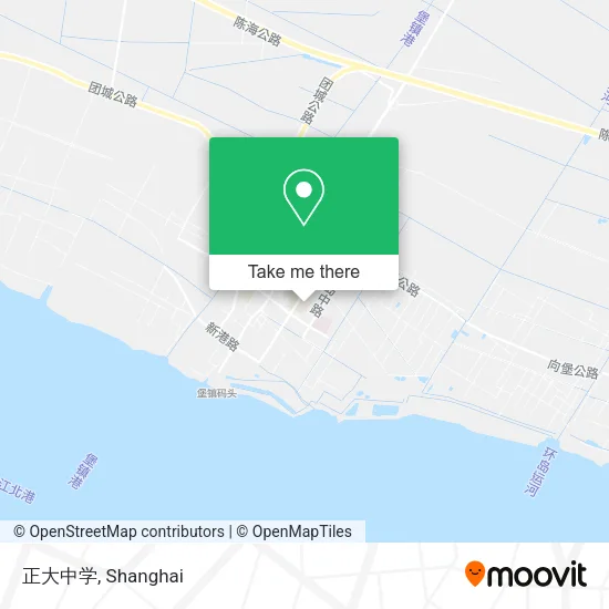 正大中学 map