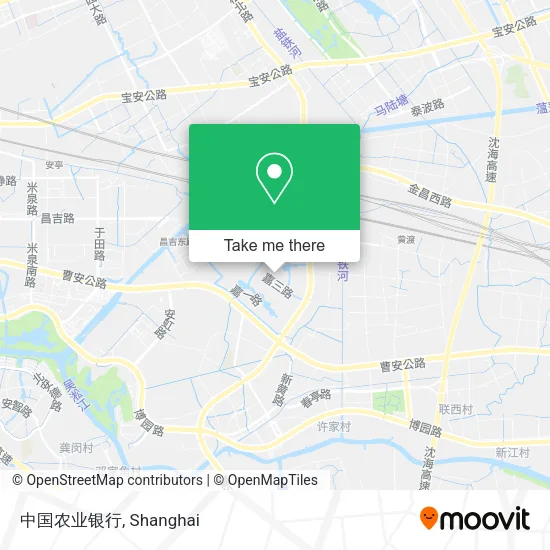中国农业银行 map