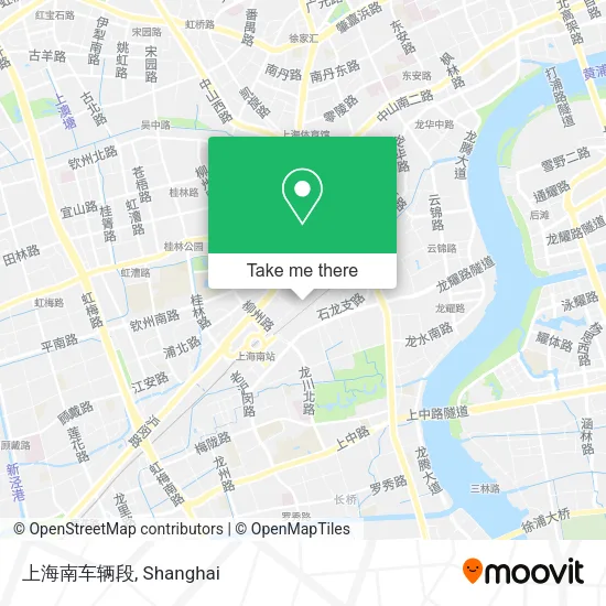 上海南车辆段 map