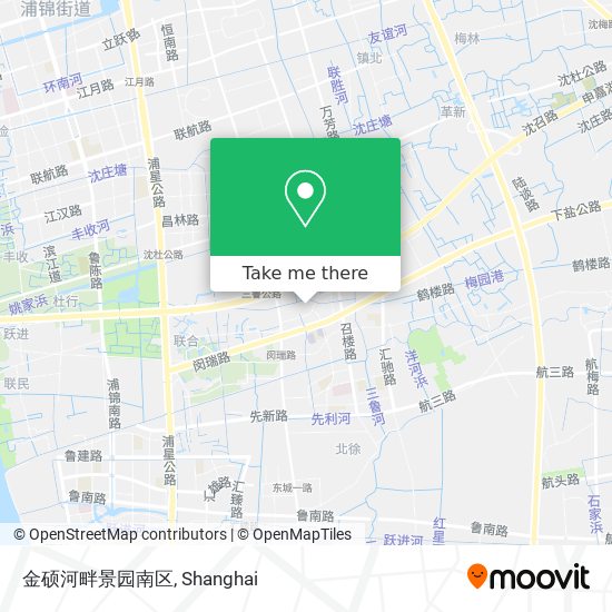 金硕河畔景园南区 map