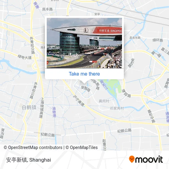 安亭新镇 map