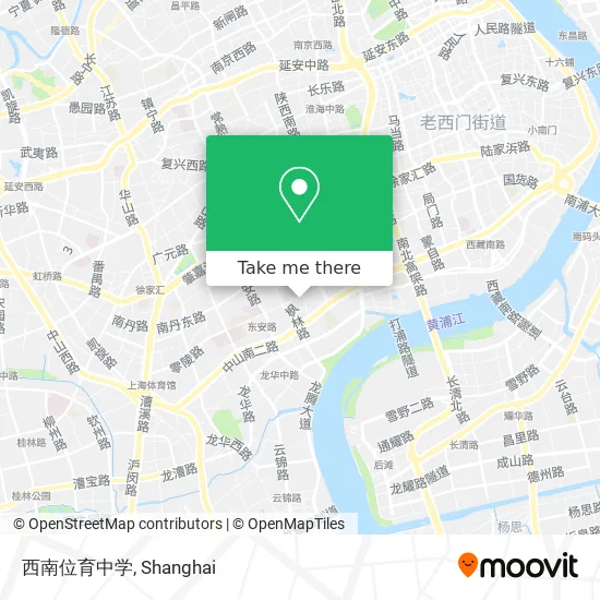 西南位育中学 map
