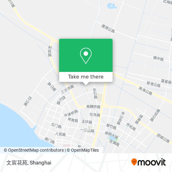 文宸花苑 map