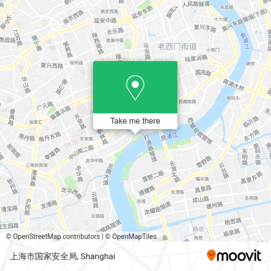 上海市国家安全局 map