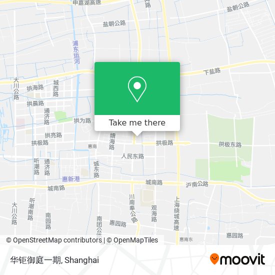 华钜御庭一期 map
