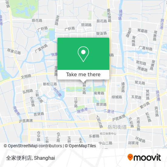 全家便利店 map