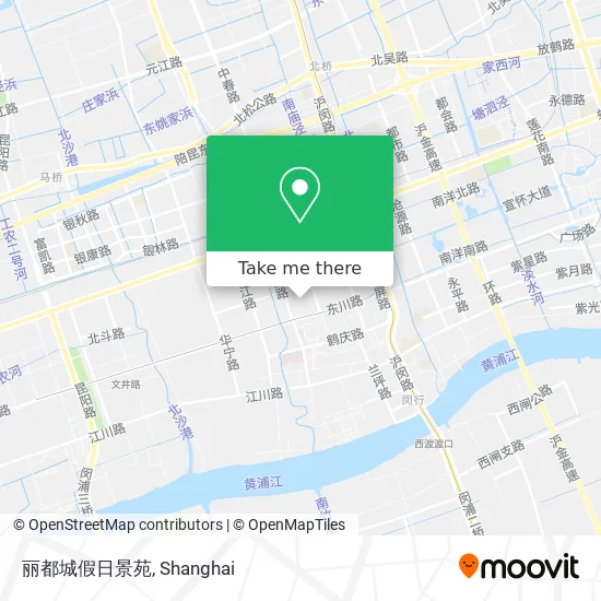 丽都城假日景苑 map