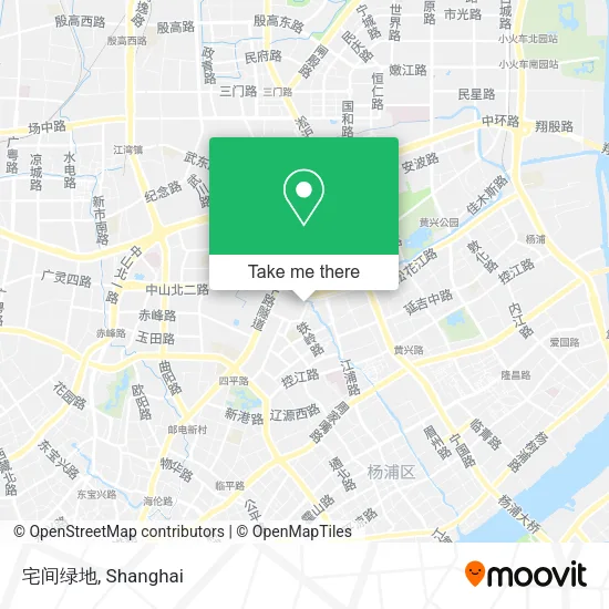宅间绿地 map