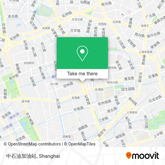 中石油加油站 map