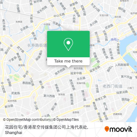 花园住宅/香港星空传媒集团公司上海代表处 map