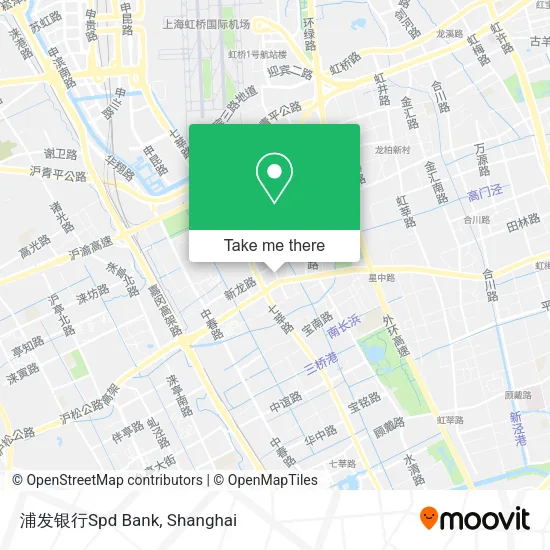 浦发银行Spd Bank map