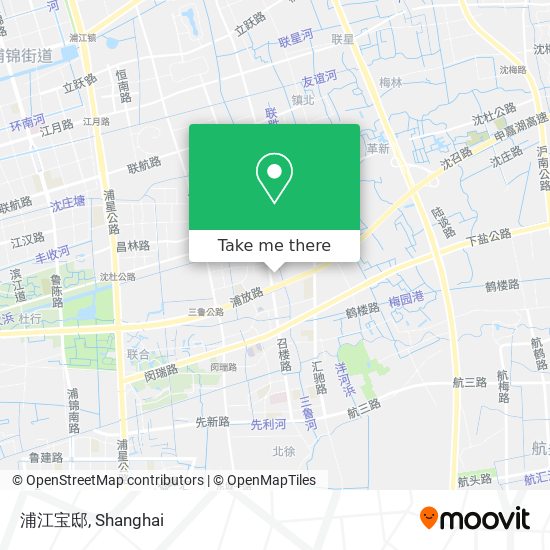 浦江宝邸 map