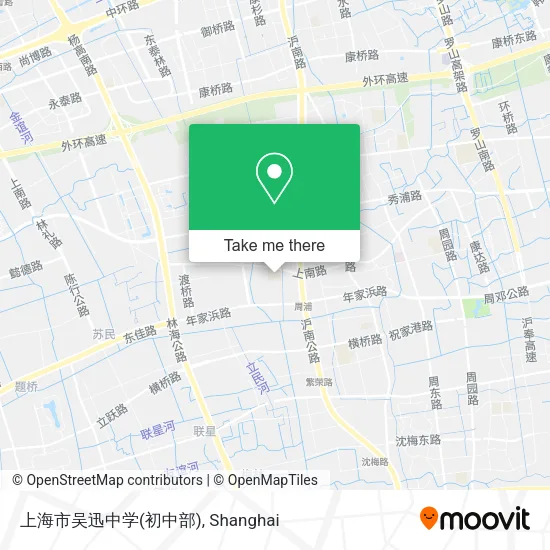 上海市吴迅中学(初中部) map