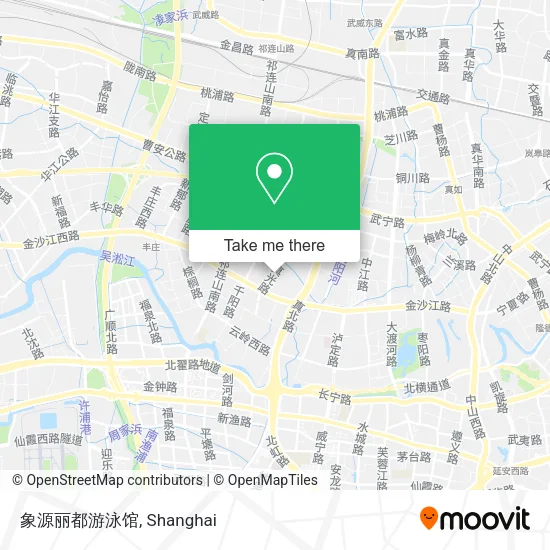 象源丽都游泳馆 map
