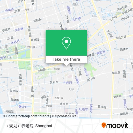 （规划）养老院 map