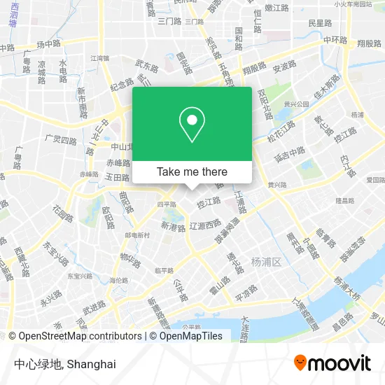 中心绿地 map