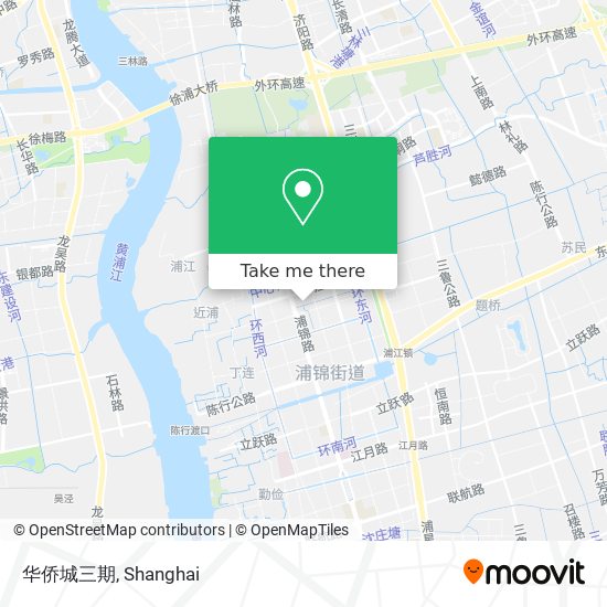 华侨城三期 map